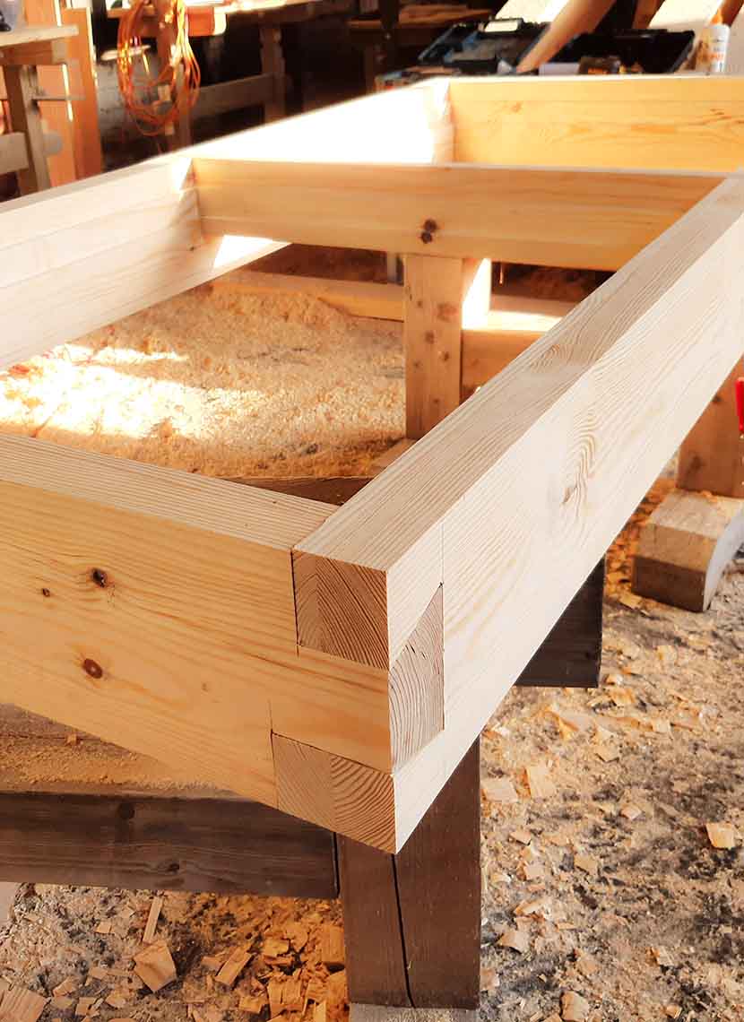 High-quality wooden constructions
